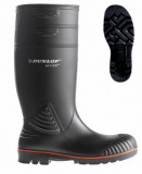 - Bezpečnostní gumové holínky Dunlop Acifort S5, barva černá. Velikost 39/40. černá / 47