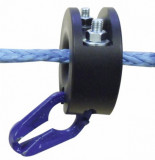 - DYNAFORCE® kluzák L, 14/16 mm plastové lano 10 mm pro přesouvání řetězců, 1538 g hmotnost Pro 10 mm obojek , hmotnost 1,54 kg .