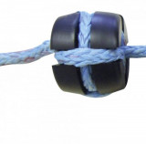 - DYNAFORCE® uzávěr (L), 10/12 mm plastové lano lana L, zapadá 14 a 16 mm plastové lana, hmotnost 990 g.