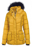  - Prešívaná bunda Blue Flame golden yellow / 44