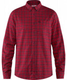  - Fjällräven Herren-Langarmhemd Övik Flannel, hluboký les Farbe. Velikost S. Hluboký les / S